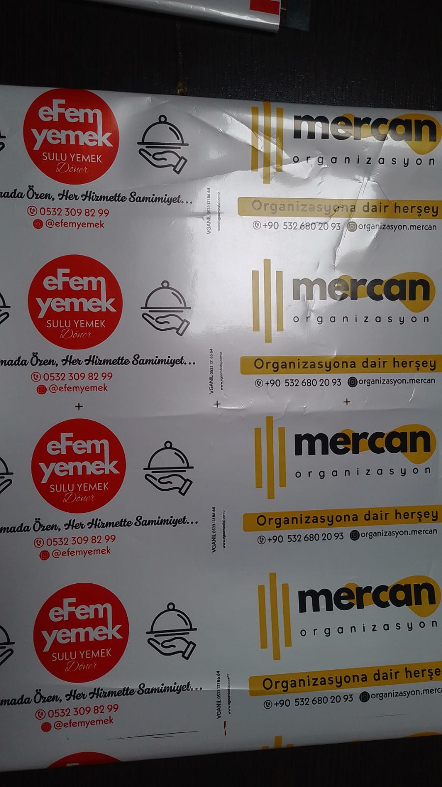 EFEM YEMEK - MERCAN ORGANİZASYON