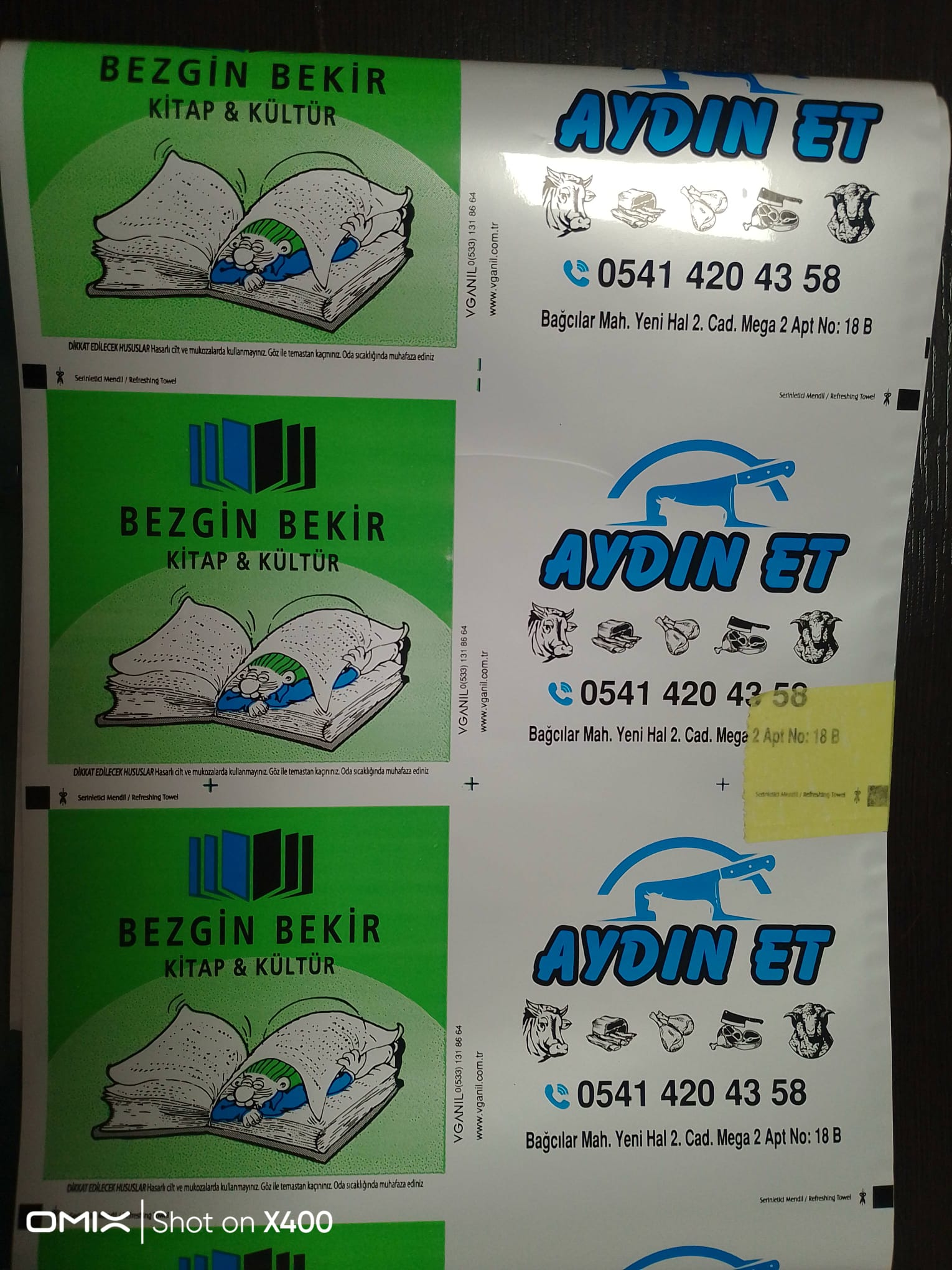 BEZGİN BEKİR KİTAP - AYDIN ET