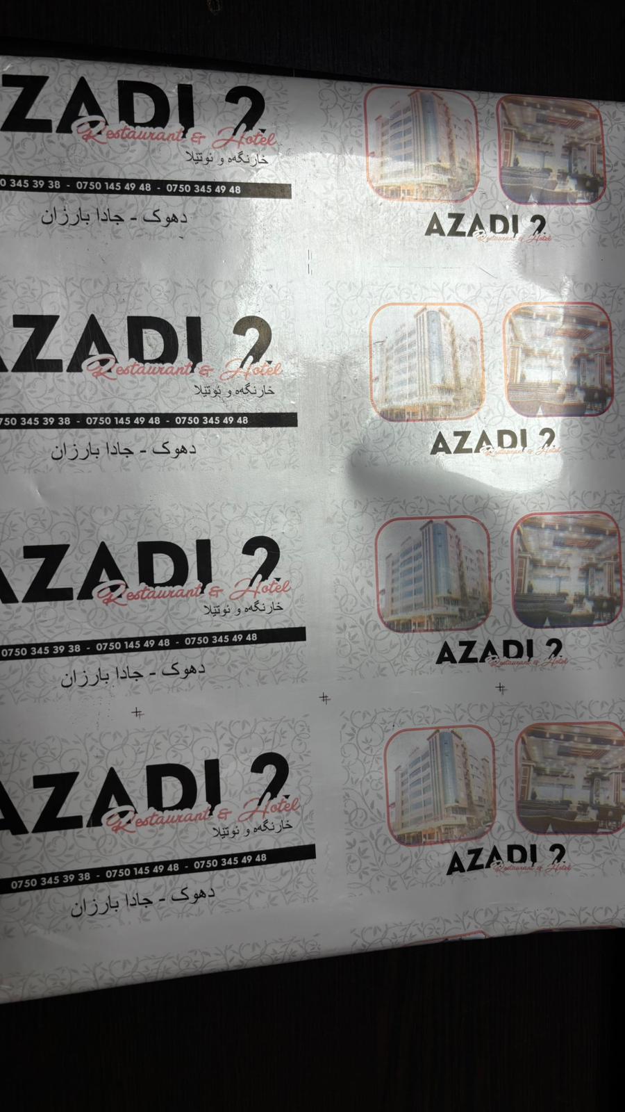AZADI 2 RESTAURANT&HOTEL