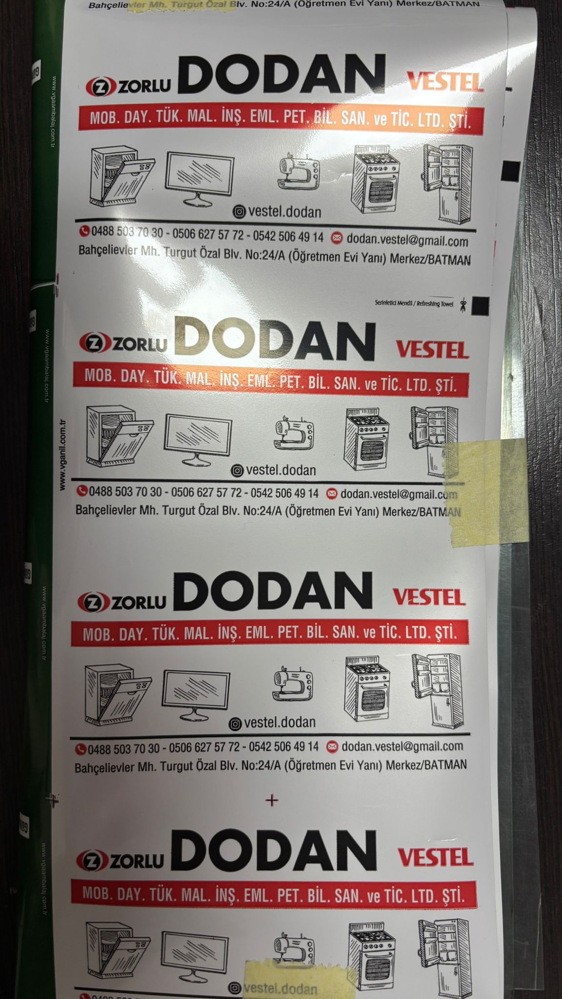 ZORLU DODAN VESTEL